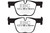 EBC DP42131R Yellowstuff Rear Brake Pads, BMW 335 3.0 Turbo (F30) 2012+