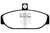EBC DP2435 Greenstuff 2000 Front Brake Pads, Volvo 740 2.1 (Girling) 1985-1993