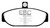 EBC 85-93 Volvo 740 2.1 (Girling) Redstuff Front Brake Pads