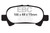 EBC DP31715C Redstuff Ceramic Rear Brake Pads, Toyota Avalon 3.0 2000-2004