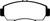 EBC 06-11 Acura CSX (Canada) 2.0 Redstuff Front Brake Pads