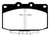 EBC DP5763NDX Bluestuff Front Brake Pads, Mazda RX7 2.4 (1.3 Rotary)(Vented Rear Rotors) 1986-1989