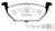 EBC 00-05 Volkswagen Beetle 2.0 Redstuff Front Brake Pads
