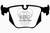 EBC DP61118 Greenstuff 6000 Elite Rear Brake Pads, BMW X5 3.0 2000-2006