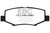 EBC DP41799R Yellowstuff Rear Brake Pads, Dodge Nitro 3.7 2006-2011