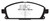 EBC DP41861R Yellowstuff Front Brake Pads, Infiniti Q45 4.1 2001