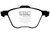 EBC DP61413 Greenstuff 6000 Elite Front Brake Pads, Volkswagen Eurovan 2.8 (313mm) 2001