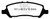 EBC 12+ Dodge Dart 1.4 Turbo Ultimax2 Rear Brake Pads