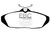 EBC 01-02 Dodge Viper 8.0 Redstuff Rear Brake Pads