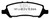 EBC DP43009R Yellowstuff Rear Brake Pads, Dodge Dart 1.4 Turbo 2012+