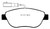 EBC DP21383 Greenstuff 2000 Front Brake Pads, Fiat 500 1.4 Turbo Abarth 2012+
