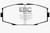 EBC DP4610R Yellowstuff Front Brake Pads, Toyota Supra 2.8 1986-1992