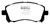 EBC DP51134NDX Bluestuff Front Brake Pads, Subaru Impreza 2.0 Turbo WRX 2001-2002