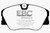 EBC 86-93 Mercedes-Benz 190/190E 2.3 16v Redstuff Front Brake Pads