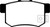 EBC DP2781/2 Greenstuff 2000 Rear Brake Pads, Acura CL 3.2 2001-2003