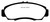 EBC 01-03 Acura CL 3.2 Redstuff Front Brake Pads