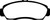 EBC 01-03 Acura CL 3.2 Ultimax2 Front Brake Pads
