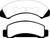 EBC DP61272 Greenstuff 6000 Elite Front Brake Pads, Ford Aerostar 2.3 1987-1988