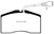 EBC 01-03 Audi S8 4.2 Redstuff Front Brake Pads