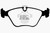EBC 01-03 BMW 525i 2.5 (E39) Greenstuff Front Brake Pads