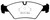 EBC 87-91 BMW M3 2.3 (E30) Redstuff Front Brake Pads