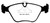 EBC DP41089R Yellowstuff Front Brake Pads, BMW 525i 2.5 (E39) 2001-2003