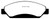 EBC DP41742R Yellowstuff Front Brake Pads, Cadillac Escalade 6.2 2WD 2007