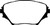 EBC DP61402 Greenstuff 6000 Elite Front Brake Pads, Toyota RAV 4 2.0 2001-2003