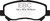 EBC DP22134 Greenstuff 2000 Front Brake Pads, Mazda CX-5 2 2012+