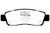 EBC 07+ Buick Enclave 3.6 Extra Duty Rear Brake Pads