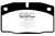 EBC DP4325R Yellowstuff Front Brake Pads, Pontiac Fiero 2.5 1988-1989