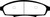 EBC 88-90 Buick Regal 2.8 Greenstuff Front Brake Pads