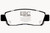EBC DP61672 Greenstuff 6000 Elite Rear Brake Pads, Buick Enclave 3.6 2007+