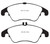 EBC DP41991R Yellowstuff Front Brake Pads, Mercedes-Benz C250 Coupe 1.8 Turbo Sport Edition 2012+