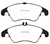 EBC DP41991R Yellowstuff Front Brake Pads, Mercedes-Benz C250 Coupe 1.8 Turbo Sport Edition 2012+