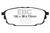 EBC DP21700 Greenstuff 2000 Rear Brake Pads, Mazda Protege 2.0 (Rear Rotors) 2001-2004