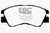 EBC DP6716 Greenstuff 6000 Elite Front Brake Pads, Mitsubishi Montero 2.6 1988-1991