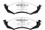 EBC DP21180 Greenstuff 2000 Front Brake Pads, Ford Thunderbird 3.8 1989-1991