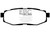 EBC DP41758R Yellowstuff Rear Brake Pads, Scion FR-S 2 2012+