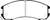 EBC 89-92 Ford Probe 2.2 Ultimax2 Front Brake Pads