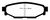 EBC DP31584C Redstuff Ceramic Rear Brake Pads, Subaru BRZ 2.0 (solid rear rotors) 2012+