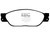 EBC 01-05 Ford Thunderbird 3.9 Redstuff Front Brake Pads