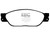 EBC 01-05 Ford Thunderbird 3.9 Redstuff Front Brake Pads