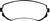 EBC DP21279 Greenstuff 2000 Front Brake Pads, Nissan Skyline (R32) 1.8 1989-1994