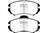 EBC DP41643R Yellowstuff Front Brake Pads, Hyundai Elantra 2.0 2007-2008