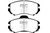 EBC DP41643R Yellowstuff Front Brake Pads, Hyundai Elantra 2.0 2007-2008