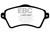 EBC DP61352 Greenstuff 6000 Elite Front Brake Pads, Land Rover Freelander 2.5 2001-2005