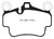 EBC DP32029C Redstuff Ceramic Front Brake Pads, Porsche 911 (997) (Cast Iron Rotor only) 3.6 Carrera 2 2007-2008