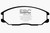 EBC DP61332 Greenstuff 6000 Elite Front Brake Pads, Hyundai Santa Fe 2.4 2001-2006
