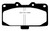 EBC DP41200R Yellowstuff Front Brake Pads, Nissan Skyline (R32) 2.6 Twin Turbo GT-R 1989-1995